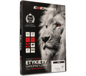 Etykiety A4 białe (100ark) 70x32mm nr.025 EMERSON eta4070x032w