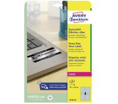 Etykiety A4 znamionowe srebrne 105x148mm (20ark) L6134-20 AVERY ZWECKFORM