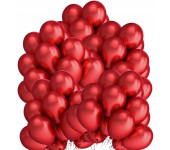 Balony 12` metalizowane CZERWONE (50szt.) 170-2634 FIORELLO