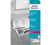 Folie samoprzylepne A4 0.13mm (25 ark) przezroczyste LASER 3482 AVERY ZWECKFORM