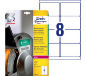 Etykiety foliowe A4 białe (10 arkuszy) 99,1x67,7mm L7914-10 do użytku zewnętrznego AVERY ZWECKFORM