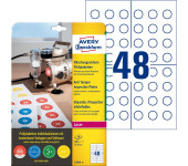 Etykiety inspekcyjne plomby 20mm 480szt. L7805-10 AVERY ZWECKFORM