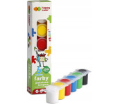 Farba plakatowa HAPPY COLOR TEMPERA 6kol. x25ml HA 3310 0025-K6