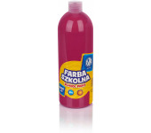 Farba plakatowa szkolna 1000ml różowa 301217050 ASTRA