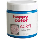 Farba akrylowa 250ml niebieski HA7370 0250-3 Happy Color