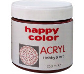 Farba akrylowa 250ml brązowy HA 7370 0250-7 Happy Color