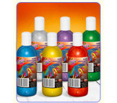 Farby plakatowe brokatowe 6 kol.x 250ml Sweet Colours OTOCKI