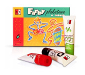 Farby plakatowe w tubach 6 kol 30ml JEDNOŚĆ