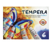 Farby TEMPERY 16ml. 6 kolorów 162547 KOH-I-NOOR