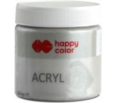 Farba TEMPERA srebrna 250ml HAPPY COLOR HA 7370 0250-81
