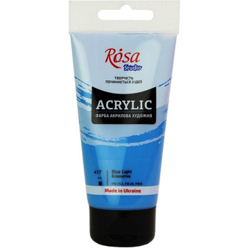 Farba akrylowa Rosa Studio 75ml BLUE 417 Farba akrylowa Rosa Studio 75ml BLUE 417