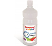 Farba TEMPERA Premium 1000ml biała HAPPY COLOR 3310 1000-0