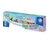 Farby plakatowe pastelowe 12 kolorów 20 ml zestaw 301118001 ASTRA