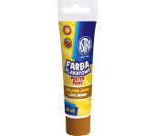 Farba plakatowa w tubkach 30ml szkolna jasna brązowa 83110912 ASTRA