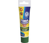 Farba plakatowa w tubkach 30ml szkolna ciemno zielona 83110906 ASTRA