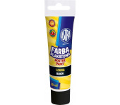 Farba plakatowa w tubkach 30ml szkolna czarna 83110909 ASTRA