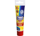 Farba plakatowa w tubkach 30ml szkolna jasno czerwona 83110907 ASTRA
