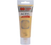 Farba akrylowa 75ml delikatne złoto met HA 7370 0075-113 HAPPY COLOR