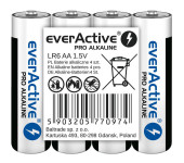 Bateria EVERACTIVE Pro Alkaline AA/LR6 alkaliczna taca (4szt)