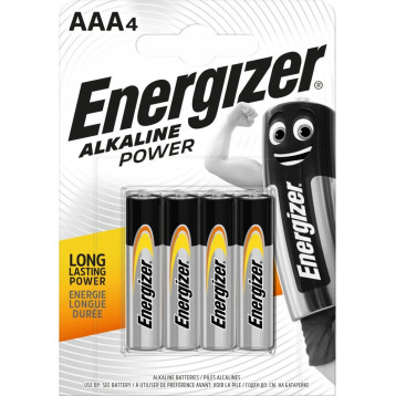 Bateria ENERGIZER Alkaline Power AAA/LR03 alkaliczna (4szt) Bateria ENERGIZER Alkaline Power AAA/LR03 alkaliczna (4szt)