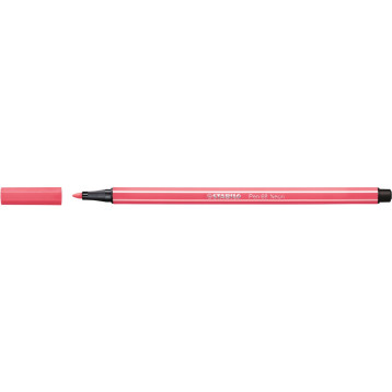 Flamaster STABILO PEN 68/040 czerwony fluo Flamaster STABILO PEN 68/040 czerwony fluo