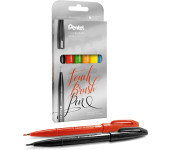 Pisak BRUSH SIGN PEN kpl. 6 szt. SES15C-ST6ABDFGSPL