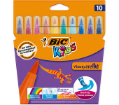 Flamastry 10kol.VISAQUARELLE 828964 BIC z koń.pędzelkową