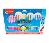 Flamastry trójkątne MAPED COLORPEPS 24kolorów 845022