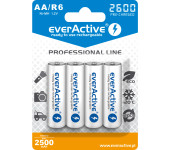 Akumulatorek EVERACTIVE Professional Line AA/HR6 2500mAh (4szt)