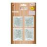 Agrafki srebrne mix wielkości (100 szt.) AGR-3103 ALIGA