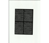 LITERY samoprzylepne 0.7cm (8) niebieskie ARTDRUK