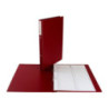 Teczka na akta osobowe Segregator 2 ringi 3cm bordowy TD-11-01 BIURFOL
