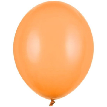 Balon pastel 10-pomarańcz 10P007 (100) ALIGA Balon pastel 10-pomarańcz 10P007 (100) ALIGA