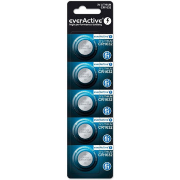 Bateria EVERACTIVE CR1632 litowa blister (5szt) Bateria EVERACTIVE CR1632 litowa blister (5szt)
