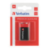 Bateria VERBATIM Premium Alkaline 9V/6LR61 alkaliczna blister (49924)