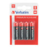 Bateria VERBATIM Premium Alkaline AA/LR6 1,5V alkaliczna blister (4szt) (49921)