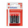 Bateria VERBATIM Premium Alkaline C/LR14 1,5V alkaliczna blister (2szt) (49922)