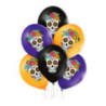 Balony CZASZKI 6szt. BN06-576 ALIGA