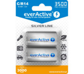 Akumulatorek Ni-MH EVERACTIVE Silver Line C/HR14 3000mAh blister (2szt)