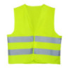 Kamizelka ostrzegawcza żółta r.XXL (56x65cm) BULK