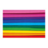 Bibuła marszczona 25 x200cm - TĘCZA - MIX 10 kolorów, 10 rolek, Happy Color