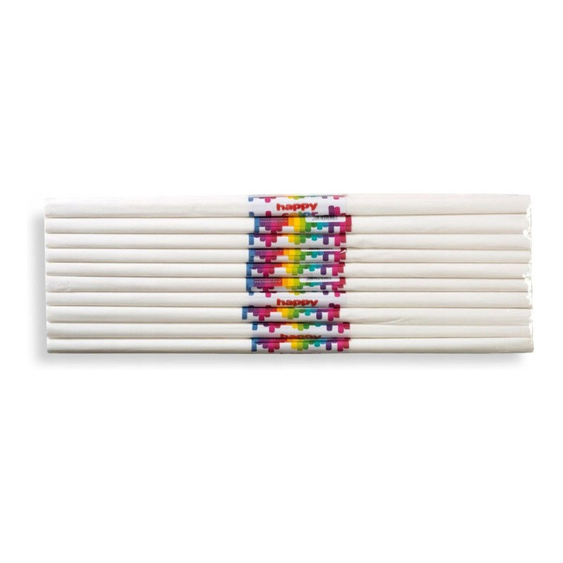 Bibuła marszczona 50x200cm biała 3640 5020-0 HAPPY COLOR