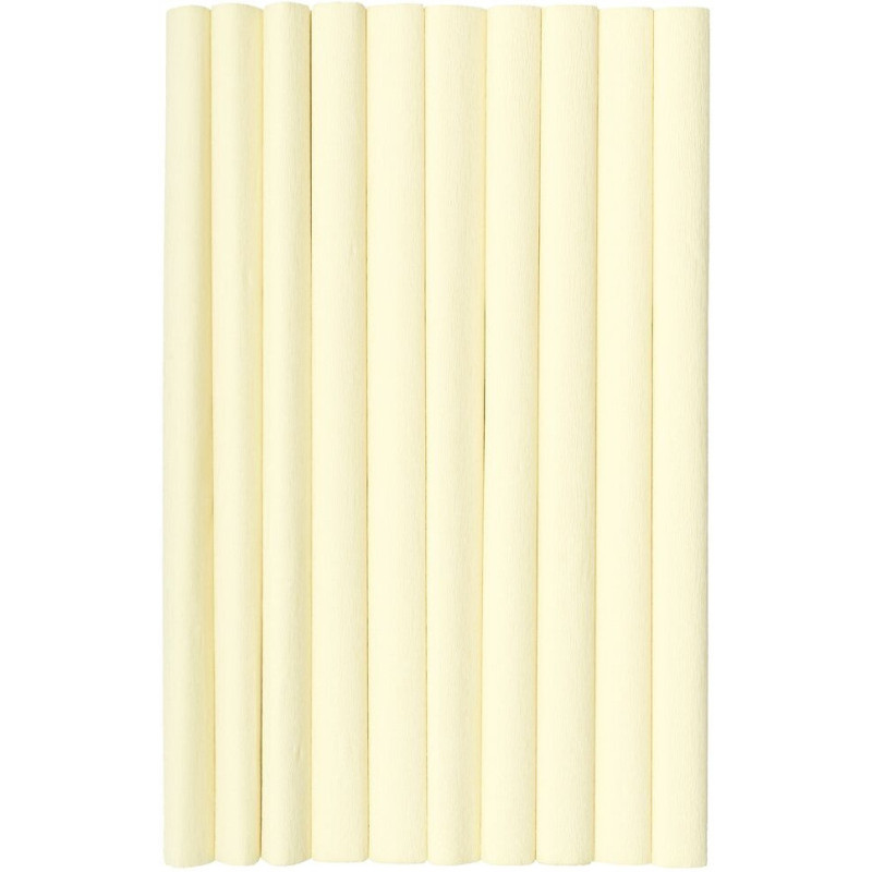Bibuła marszczona CREATINIO 10 sztuk 50x200cm kremowy 400153890 TOP 2000