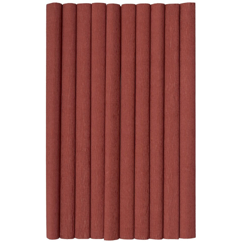 Bibuła marszczona CREATINIO 10 sztuk 50x200cm ciemny brązowy 400153925 TOP 2000