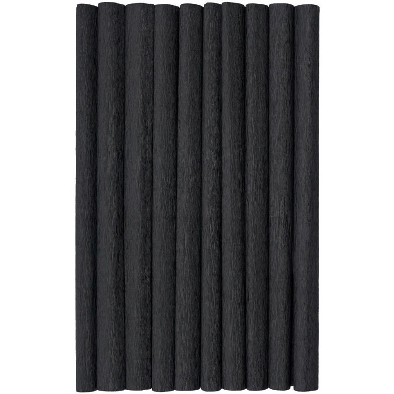 Bibuła marszczona CREATINIO 10 sztuk 50x200cm czarny 400153927 TOP 2000