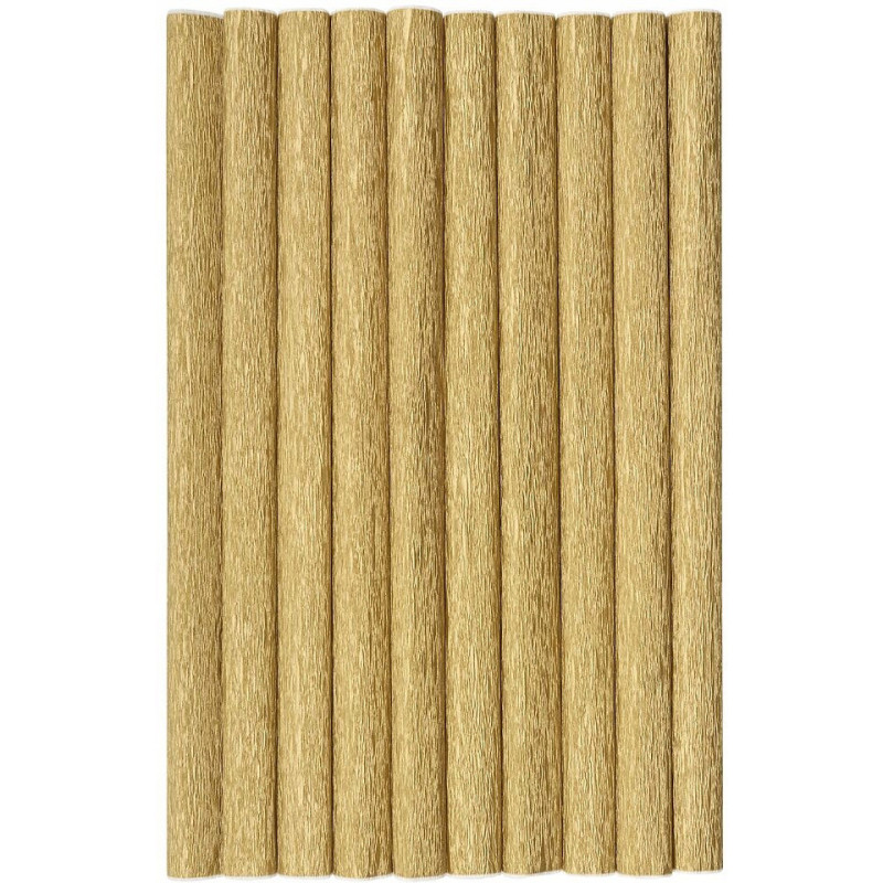 Bibuła marszczona CREATINIO 10 sztuk 50x200cm złoty 400153929 TOP 2000