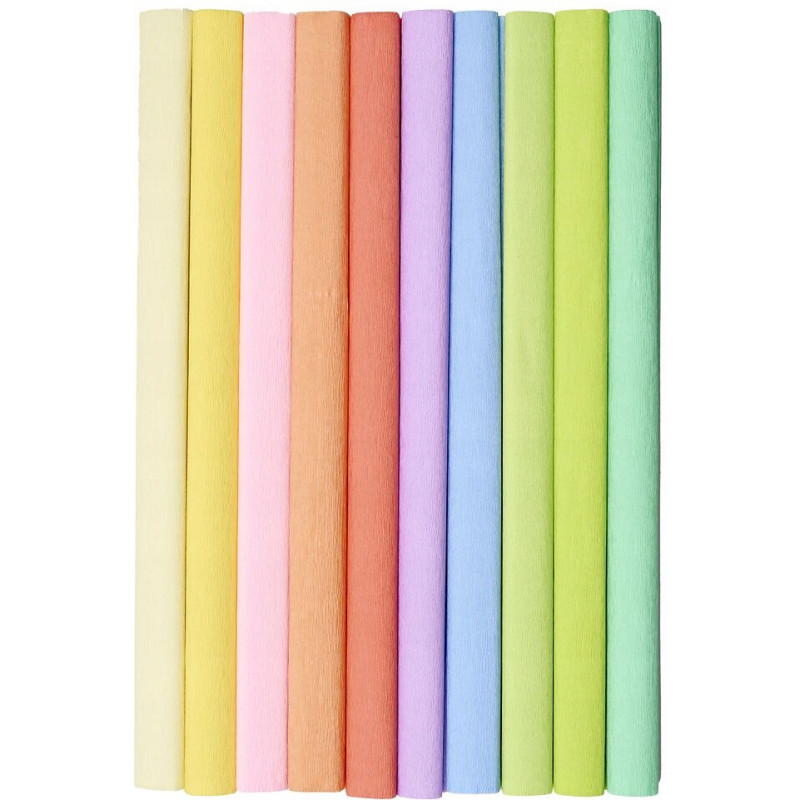 Bibuła marszczona CREATINIO 50X200 mix pastelowy 400153932 TOP 2000