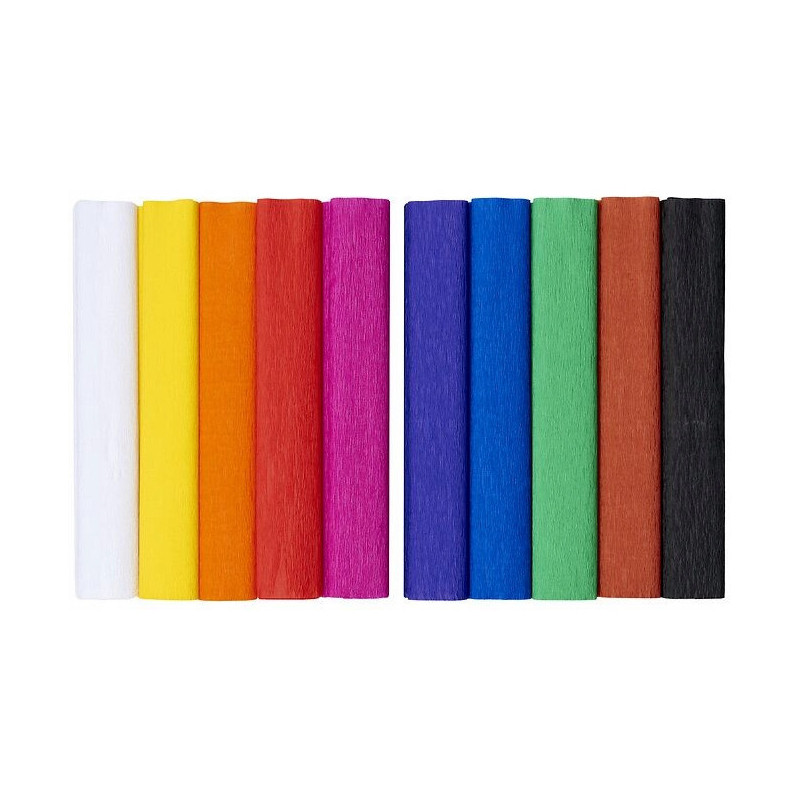 Bibuła marszczona CREATINIO 25x200cm mix kolorów klasyczny 400153935 TOP 2000