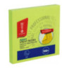 Bloczek samoprzylepny 75x75mm 100k zielony neonowy MB100-22-100 MEMOBE