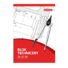 Blok techniczny szkolny A4 biały 10 kartek 170g 09583626 HERLITZ